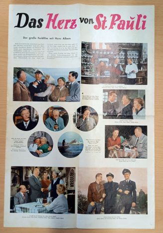 Werberatschlag zu "DAS HERZ VON ST. PAULI", BRD, 1957 (Digitalisat)