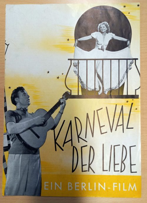 Presseheft zu "KARNEVAL DER LIEBE", Deutschland, 1943 (Digitalisat)