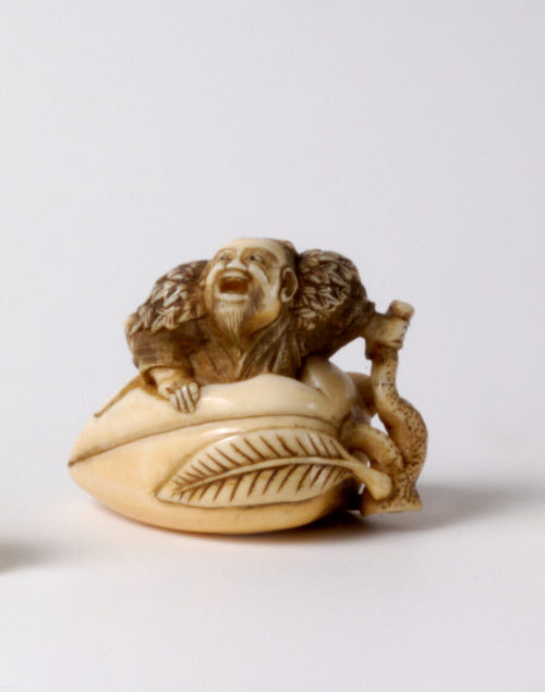 Netsuke, Tôbôsaku, 19. Jahrhundert