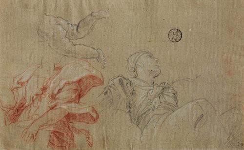 Carlo Maratti (Künstler*in), Studie zur Justitia, ca. 1670–1676