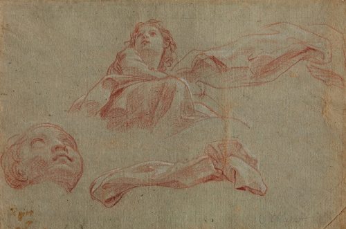 Carlo Maratti (Künstler*in), Studie zur Clementia, ca. 1670–1676