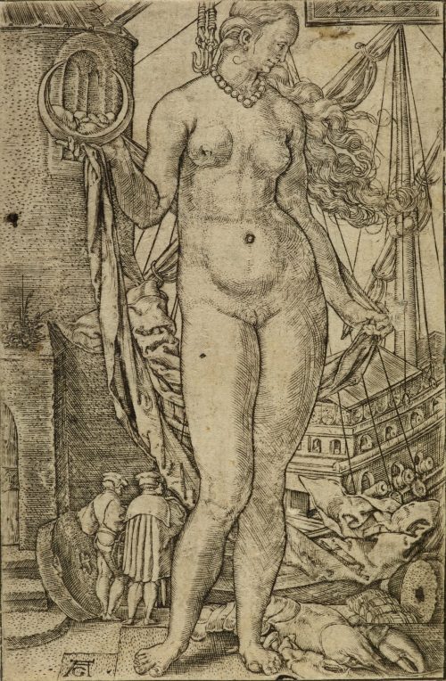 Heinrich Aldegrever (Künstler*in), Diana, 1533