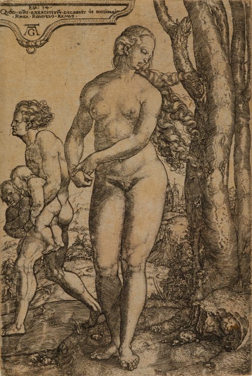 Heinrich Aldegrever (Künstler*in), Rhea Sylvia, ca. 1517–1561