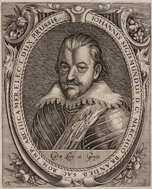 Conrad Grale (Kupferstecher*in), Johann Sigismund (1572-1619), Kurfürst von Brandenburg, Herzog von Preußen und Kleve, um 1608