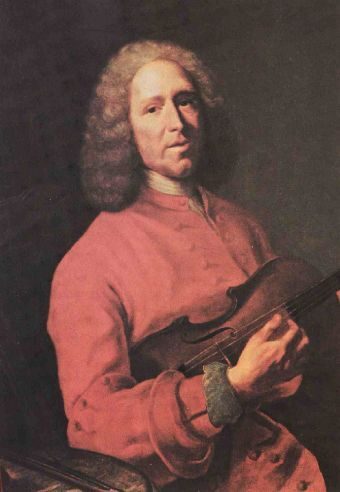 Porträt von Jean-Philippe Rameau, Öl auf Leinwand