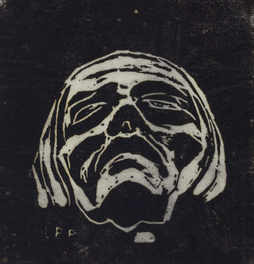 Lotte B. Prechner (Künstler*in), Schmerzenskopf, ca. 1920
