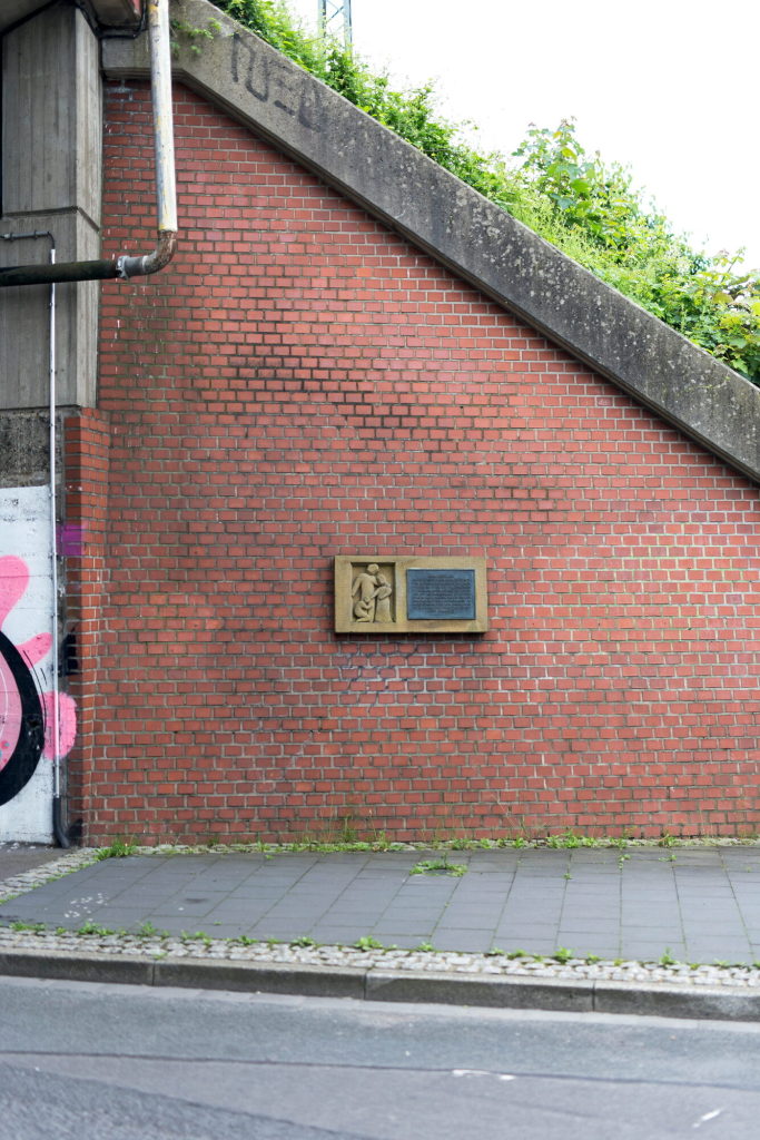 Mahnmal für die in Düsseldorf in der NS-Zeit zu Tode gekommenen Sinti