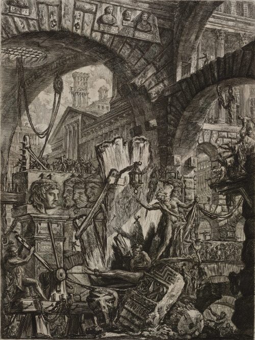 Giovanni Battista Piranesi (Künstler*in), Der Mann auf der Folter, 1761