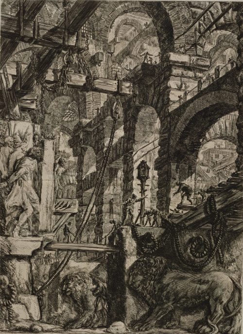 Giovanni Battista Piranesi (Künstler*in), Die Löwenreliefs, 1761