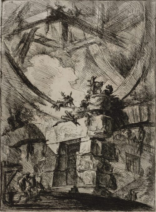 Giovanni Battista Piranesi (Künstler*in), Das große Rad, 1761