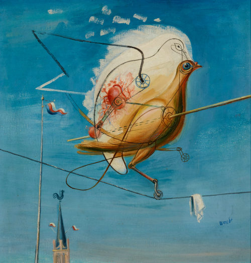 Erwin Wendt (Künstler*in), Mechanischer Liebesfrühling, 1928