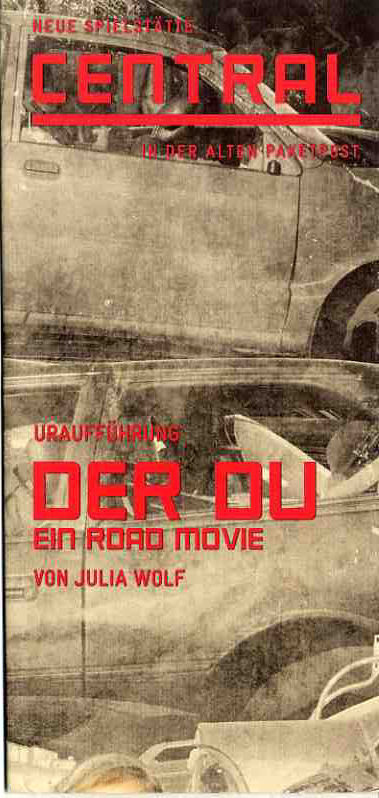 Programmheft "Der Du" von Julia Wolf 