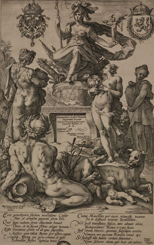 Hendrick Goltzius (Künstler*in), Roma, 1586