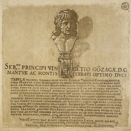 Andrea Andreani (Künstler*in), Frontispiz, 1599
