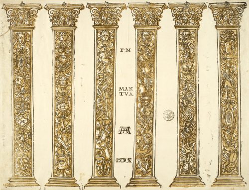 Andrea Andreani (Künstler*in), Säulen, 1599