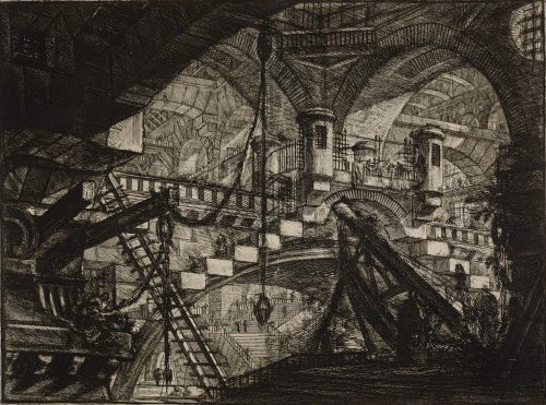 Giovanni Battista Piranesi (Künstler*in), Der Bogen mit dem Muschelornament, 1761