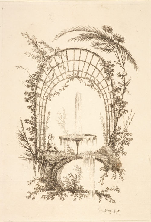 Jeanne Deny (Künstler*in), Recueil de Fontaines chinoises, 1770