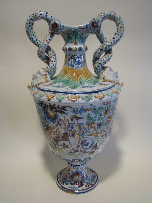 Samson, Edmé et Cie (Fälscher*in), Vase in Amphorenform, nach/ after 1850