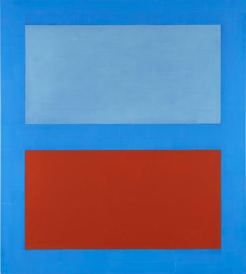 Ulrich Erben (Künstler*in), Blau-blau, 1989