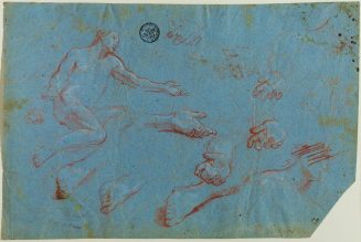 Studien zur Gestalt Christi (recto)