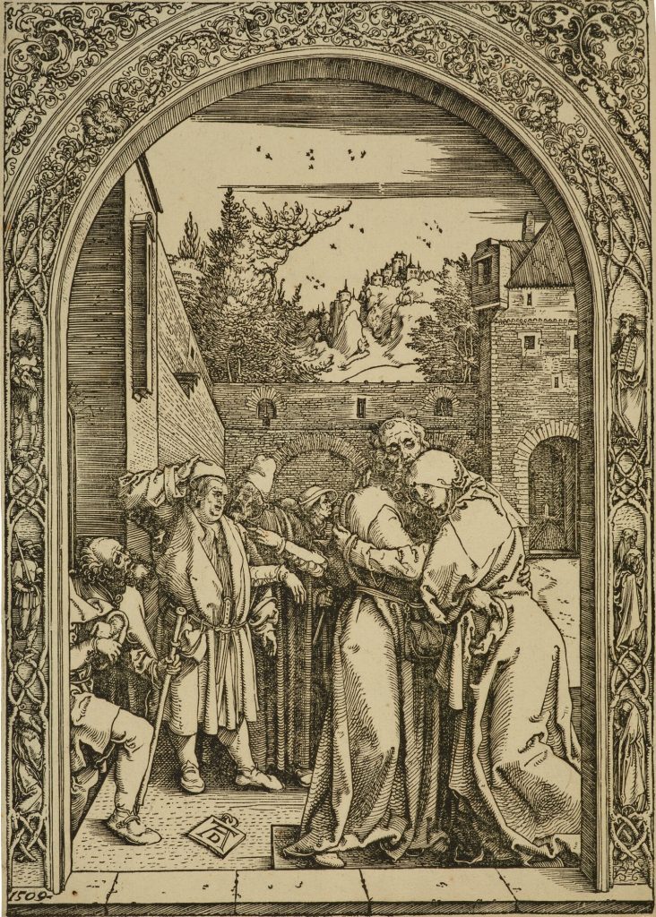 Joachim und Anna unter der goldenen Pforte
