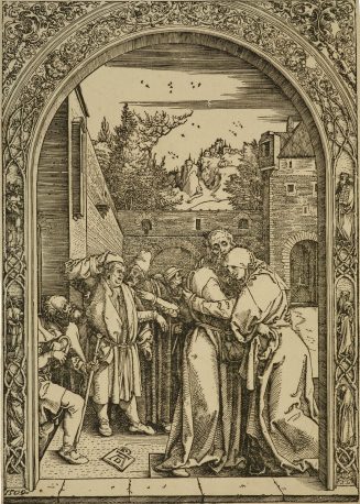 Joachim und Anna unter der goldenen Pforte