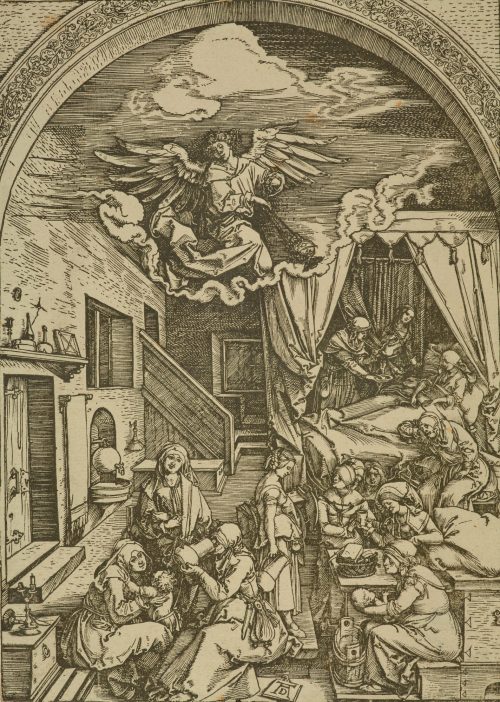 Albrecht Dürer (Künstler*in), Die Geburt Mariens, ca. 1503