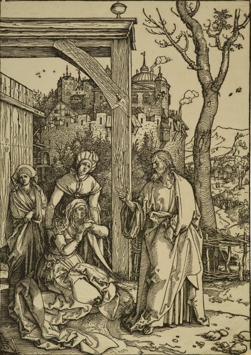 Albrecht Dürer (Künstler*in), Christus nimmt Abschied von seiner Mutter, ca. 1504