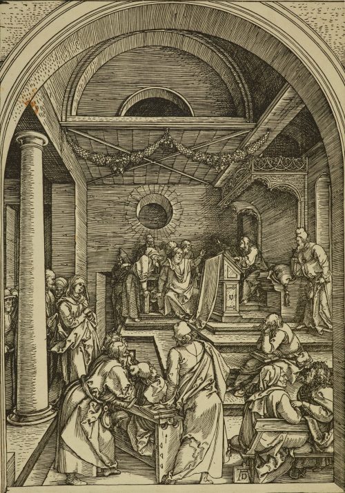 Albrecht Dürer (Künstler*in), Der zwölfjährige Jesus im Tempel, ca. 1503