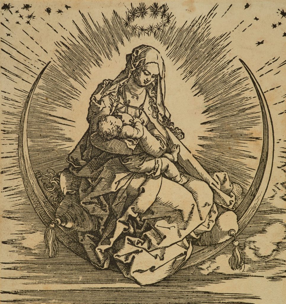 Maria auf der Mondsichel