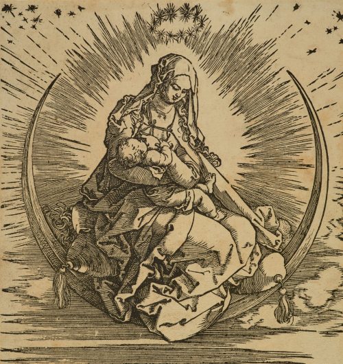 Albrecht Dürer (Künstler*in), Maria auf der Mondsichel, ca. 1511