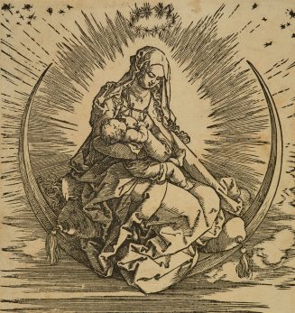 Maria auf der Mondsichel