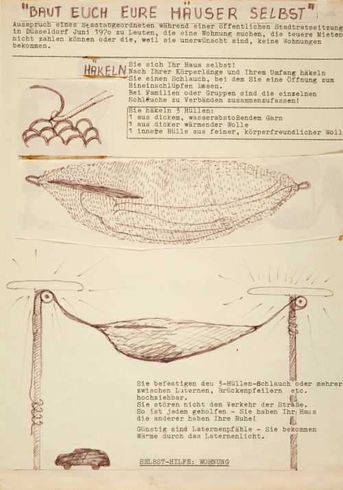 Chris Reinecke (Künstler*in), Baut Euch Eure Häuser selbst, 1970