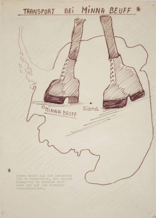 Chris Reinecke (Künstler*in), Transport bei Minna Beuff, 1970
