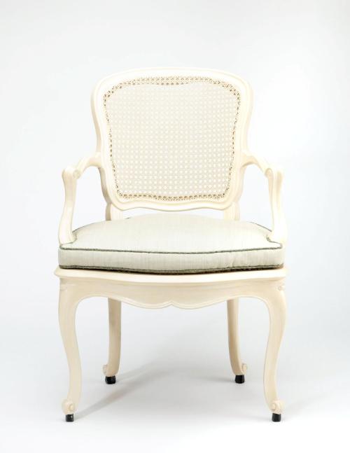 Unbekannt (Hersteller*in), Sessel mit Geflecht, o.D.