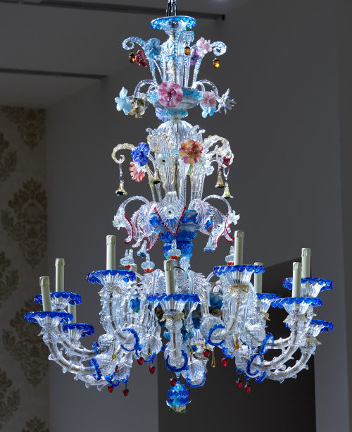 Unbekannt (Ausführung), zwölfarmiger Kronleuchter, 1950–1970