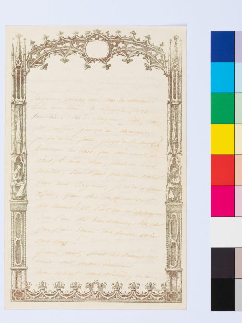 Unbekannt (Absender*in), Korrespondenz von Unbekannt an Unbekannt, 1842