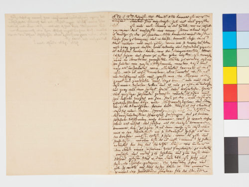 Therese von Bacheracht (Absender*in), Korrespondenz von Therese von Bacheracht an Karl Gutzkow, 13.8.1848