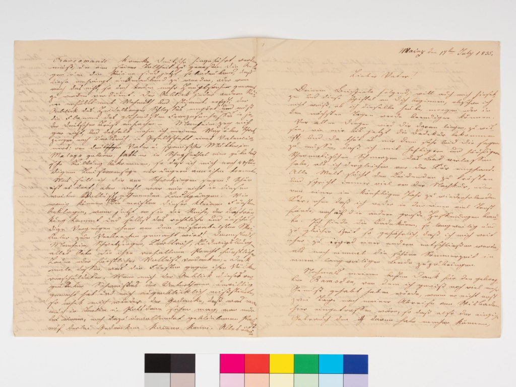 Korrespondenz von Georg Albano Jacobi an Georg Arnold Jacobi