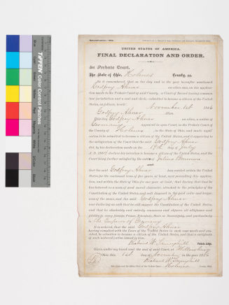 Final Declaration and Ordner
