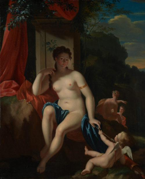 Adriaen van der Werff (Künstler*in), Venus und Amor, 1706