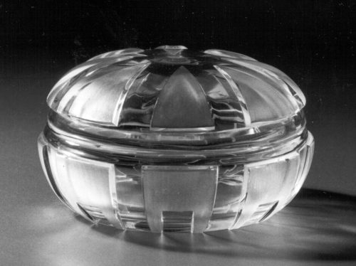 Nora Ortlieb (Entwurf), Dose mit Schliff, 1955