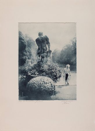 „Pan“ aus der Mappe Öldrucke Schloss-Spiele