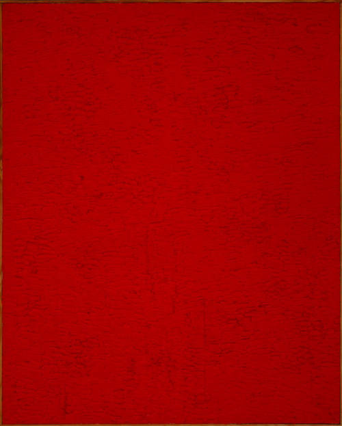 Bernard Aubertin (Künstler*in), Rot, Rot, Rot, 1960