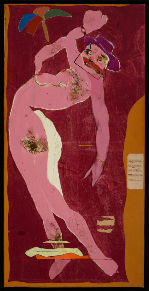 Ronald B. Kitaj (Künstler*in), Warburg as Maenad, 1962