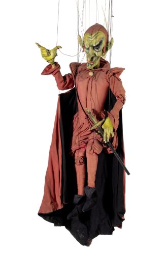 Marionette aus der Produkiton Dr. Faust in der Fassung des Rheinischen Marionettentheaters Zang ...