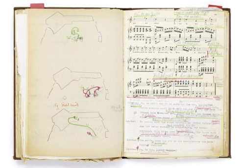 Regiebuch "Der Freischütz" von Carl Maria von Weber, Premiere am 15,02.1985 im Opernhaus Düssel ...