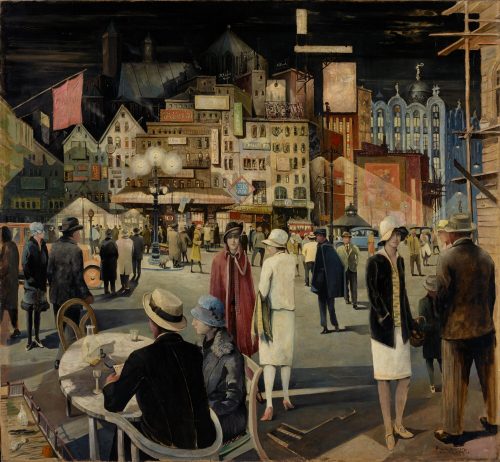 Richard Gessner (Künstler*in), Paris bei Nacht, 1927/1928