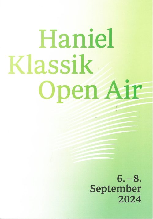 Programmheft (Umschlag) zu "Haniel Klassik Open Air" 2024 