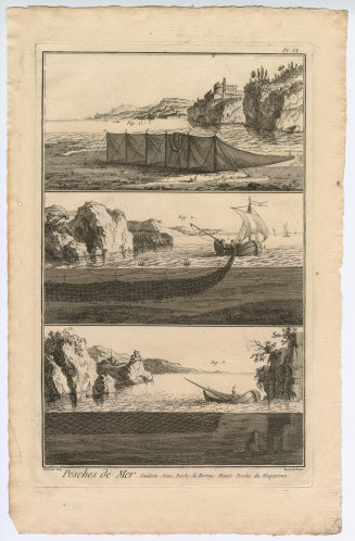 Pesches de Mer. Guideau. Seine [...] (Pl. IX.)